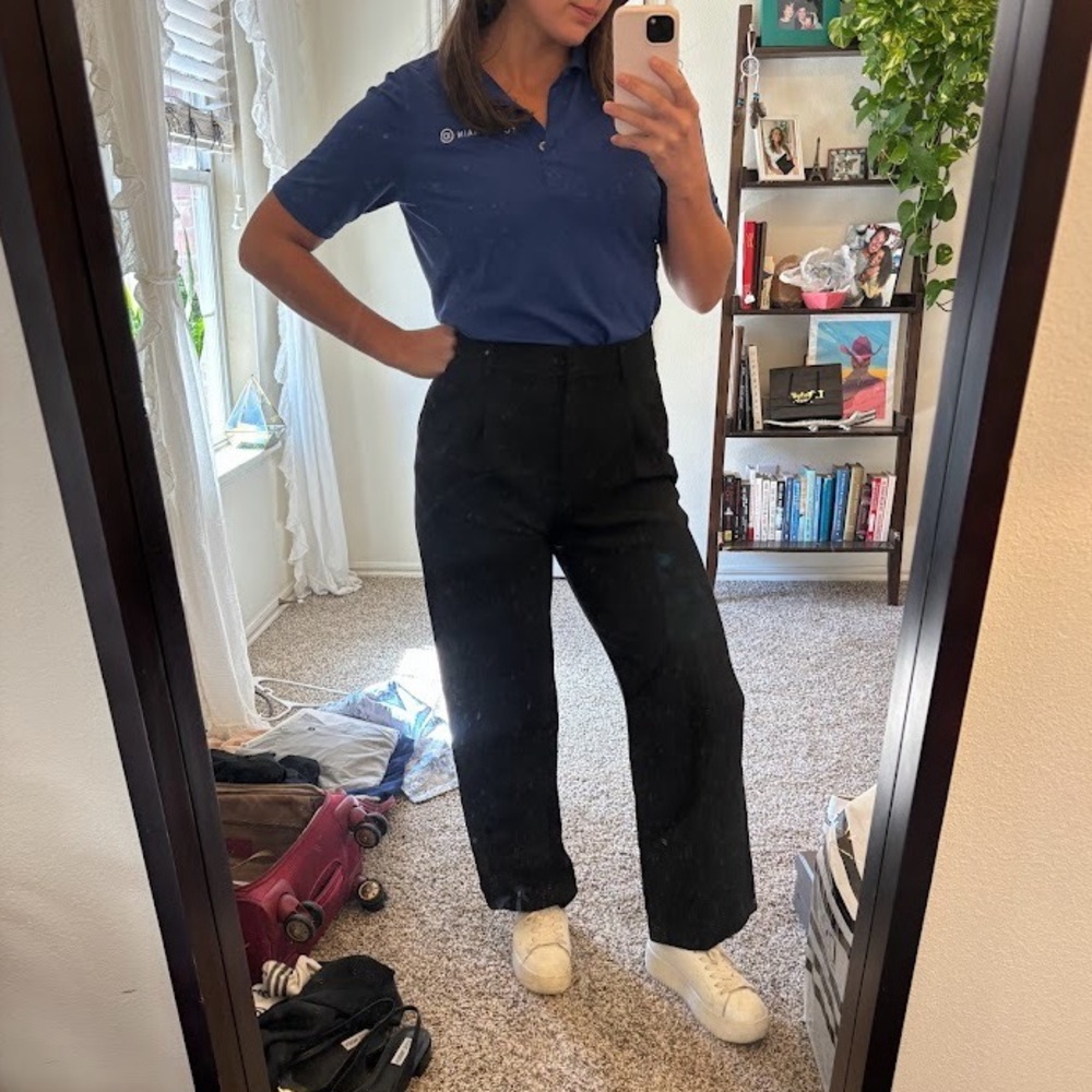 Gianni Bini Black Wide Leg Pants